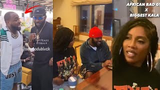 Odumodublvck Meet Davido and Tiwa Savage for New Song as Davido and Tiwa Savage Still Beef [upl. by Llednor]