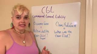 Insurance Exam Help CGL Commercial General Liability Occurrence Vs Claims Made on the Exam [upl. by Nidnerb692]