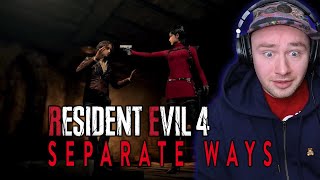 SEPARATE WAYS IS HERE  Resident Evil 4 Remake  Bawkbasoup Reacts [upl. by Otit]