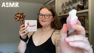 tingly ASMR trigger assortment requested by MY MOM  fidget toys bead shaker amp more ☼ [upl. by Anasxor]