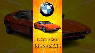 BMW First Supercar  bmwm5 Bmw facts car 🔥  BMW M1 1981 [upl. by Attenod]