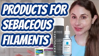 How to GET RID OF SEBACEOUS FILAMENTS Dr Dray [upl. by Mcgurn277]