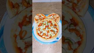 Mini Pizza Recipe Without Oven  Pizza Recipe Without Oven  Pizza Dough Recipe  Chicken Pizza [upl. by Akialam]