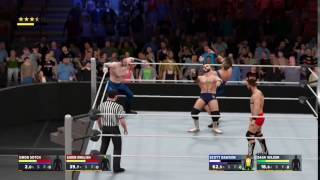 WWE 2K17 The Vaudevillains TagTeam Finisher  Whirling Dervish [upl. by Manton824]