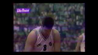 1992 euroleague f4 final PartizanBadalona [upl. by Alaehs]