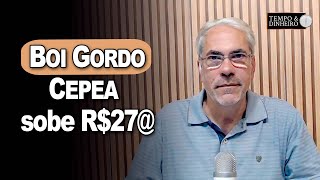 Boi gordo depois do fundo do poço indicador CEPEA sobe R27 B3 sinaliza R 26700 para janeiro [upl. by Imled]