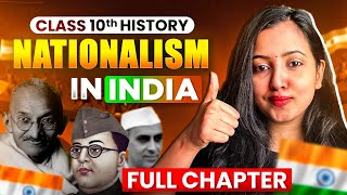 NATIONALISM IN INDIA Full Chapter  Class 10 History  Shubham Pathak socialscience class10 [upl. by Dressel]