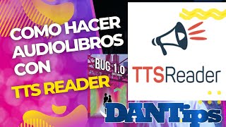 como hacer audiolibros con TTSReader trending viral  Dantips [upl. by Venditti]