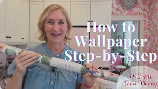 How to Wallpaper StepbyStep [upl. by Nalor212]