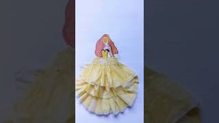 Dress design sahifa artandcraft art craft love youtubeshorts [upl. by Uy]