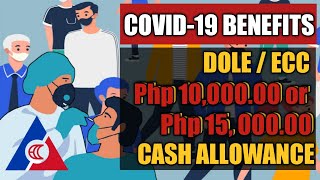 10000 or 15000 DOLE  EC CASH ASSISTANCE FOR COVID19 POSITIVE  HOW TO AVAIL [upl. by Amlet]