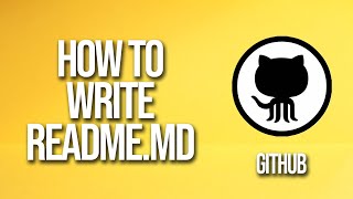 How To Write ReadmeMd GitHub Tutorial [upl. by Helene60]