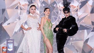 Võ Hoàng Yến Vũ Thu Phương Anh Thư so trình catwalk màn ra mắt mentor The Face 2022 [upl. by Asum152]