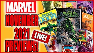 Marvel Previews November 2021  Collected Editions [upl. by Sanborn]