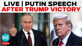 LIVE  Putin Speaks At Plenary Session After Trump Victory  US Election Results [upl. by Bowler]