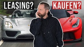 Auto kaufen leasen oder finanzieren Was ist besser [upl. by Nhojleahcim]