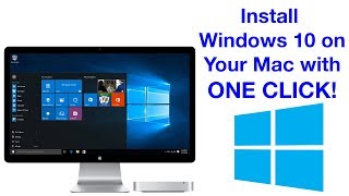 Install Windows 10 on a Mac with One Click Parallels 14 Tutorial [upl. by Ahsuatan]