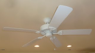 Hampton Bay Farmington ceiling fan [upl. by Acemat]