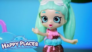 HAPPY PLACES  SHOPKINS  Whos Ready for a POOL PARTY [upl. by Eiclud]