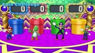 Mario Party 10  Coin Challenge 7 Rounds  2 Player [upl. by Euqinwahs]