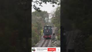 Britomart steams towards Rhiw Goch in the pouring rain Full video 👆🏿 FfestiniogRailway [upl. by Miarfe]