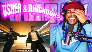 정국 Jung Kook Usher ‘Standing Next to You  Usher Remix’ Official Performance Video  REACTION [upl. by Ssalguod]