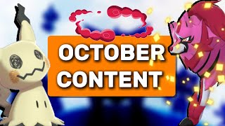 October content update in Pokémon GO [upl. by Ahsert]