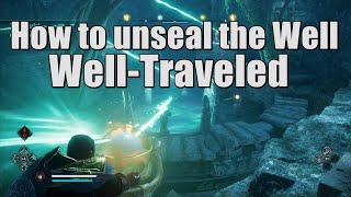 Assassin’s Creed Valhalla How to unseal the Well of Urdr Puzzle Solution [upl. by Nirehtak]