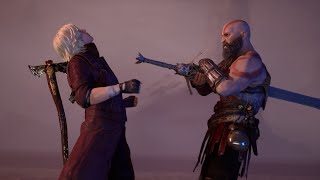 DANTE vs KRATOS Devil May Cry vs God Of War [upl. by Ttekcirc767]