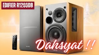 Unboxing Review dan Tes Speaker EDIFIER R1280DB Jernih Bass Bulat Empuk [upl. by Aerdnua]