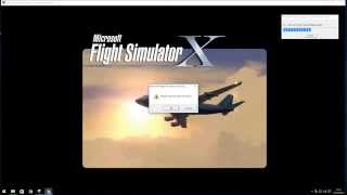 Installing FSX On Windows 10 Short Tutorial HD [upl. by Couhp]