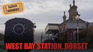 West Bay Railway Station Dorset  On the Jurassic Coast [upl. by Haliehs]