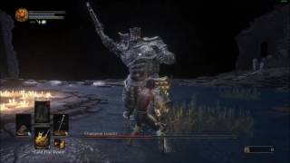 Dark Souls 3  14 Soul Level 1 NG7  Champion Gundyr [upl. by Inattyrb]