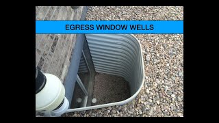 Size and Drainage Requirements for Egress Window Wells [upl. by Maram]