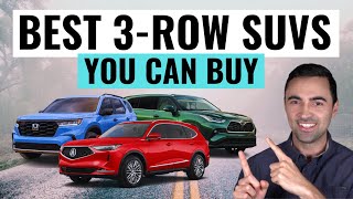 BEST 3 Row SUVs You Can Buy For 2024  Best 7 Seater SUVs For Reliability amp Value [upl. by Anileve]