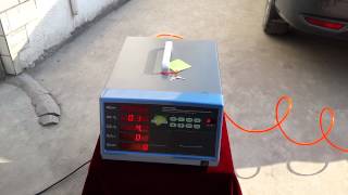 The operation of HPC500 Automotive Emission 5 Gas Analyzer [upl. by Yrrej]