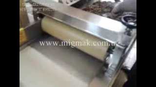 Chikki bar machine  Peanut Chikki Recipe  Kaju Katli Rolling Cutting Machine  9 KG Batch [upl. by Thurman]