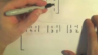 Finding the Inverse of a 3 x 3 Matrix using Determinants and Cofactors  Example 3 [upl. by Htes]