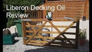 Liberon Decking Oil Review [upl. by Justen]