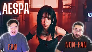 NON KPOP FAN FIRST LISTEN TO AESPA 에스파 Drama MV reaction [upl. by Yelyr]