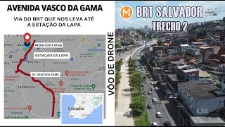 TRECHO 2 DO BRT COM 33 KM DE EXTENSÃO PARTE 1CONFIRA [upl. by Odicalp]