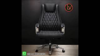 Lovinna Leather Office Chair [upl. by Aizirk]