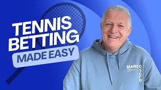 WINNING AT TENNIS BETTING IS EASY PRO GAMBLER EXPLAINS HOW [upl. by Nohsauq]