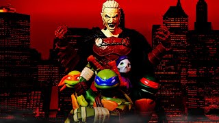 TMNT SHELL SHOCKED THE WRATH OF DRACULA HALLOWEEN SPECIAL STOP MOTION [upl. by Kinnon88]