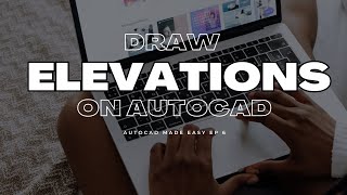 HOW TO CREATE SECTIONAL ELEVATIONS ON AUTOCAD  BUILDINGS FLOOR PLANS ELEVATIONS [upl. by Juanne716]