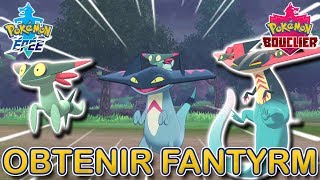 Obtenir Fantyrm Dispareptil et Lanssorien  Pokémon Épée et Bouclier [upl. by Grim802]