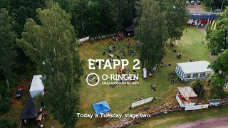 Etapp 2 ORingen Smålandskusten 2024 [upl. by Lledra]