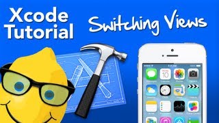 XCode 4 Tutorial Switching views  Geeky Lemon Development [upl. by Bak]