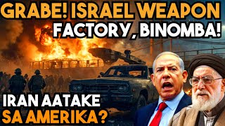 GRABE na TO ISRAEL ARMS FACTORY INATAKE AMERIKA AATAKEH1N NG IRAN sa ARAW ng EL3CTION [upl. by Eetse203]