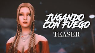 Jugando con fuego 🔥  Teaser  Entrelazados  Los Sims 4 serie machinima [upl. by Annovy816]